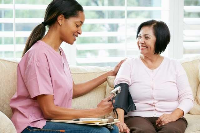 blood pressure check