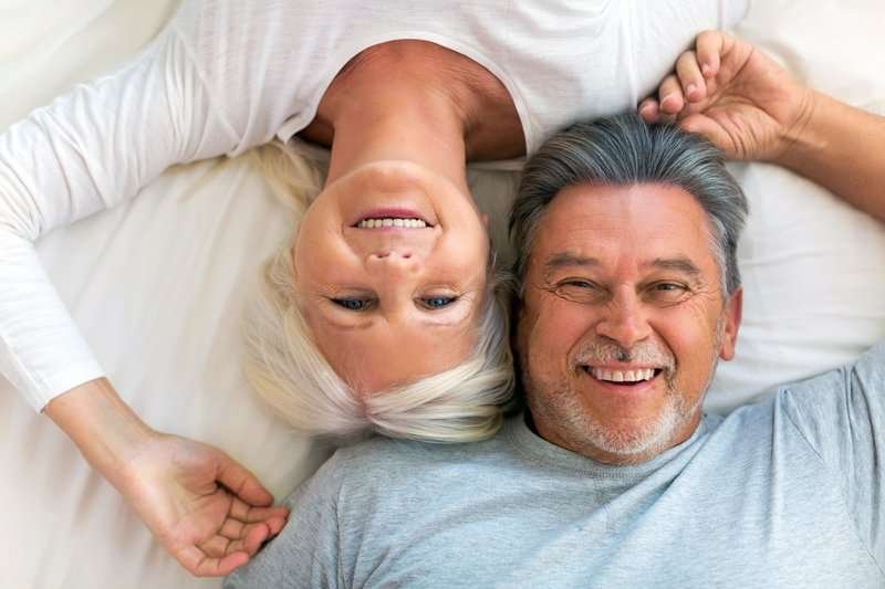 aging wife & husband