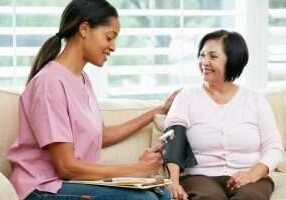 blood pressure check