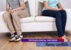 Psychological distress & family conflicts