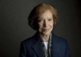 NEW YORK, NY - SEPTEMBER 23: Former U.S. First Lady Rosalynn Carter poses for a portrait  in New York City, New York, on Friday, September 23, 2011. Carter was among nearly  a dozen current and former first ladies who gathered to explore ways to grow their leadership roles as part of RAND African First Ladies Initiative. (Photo by Nikki Kahn/The Washington Post)